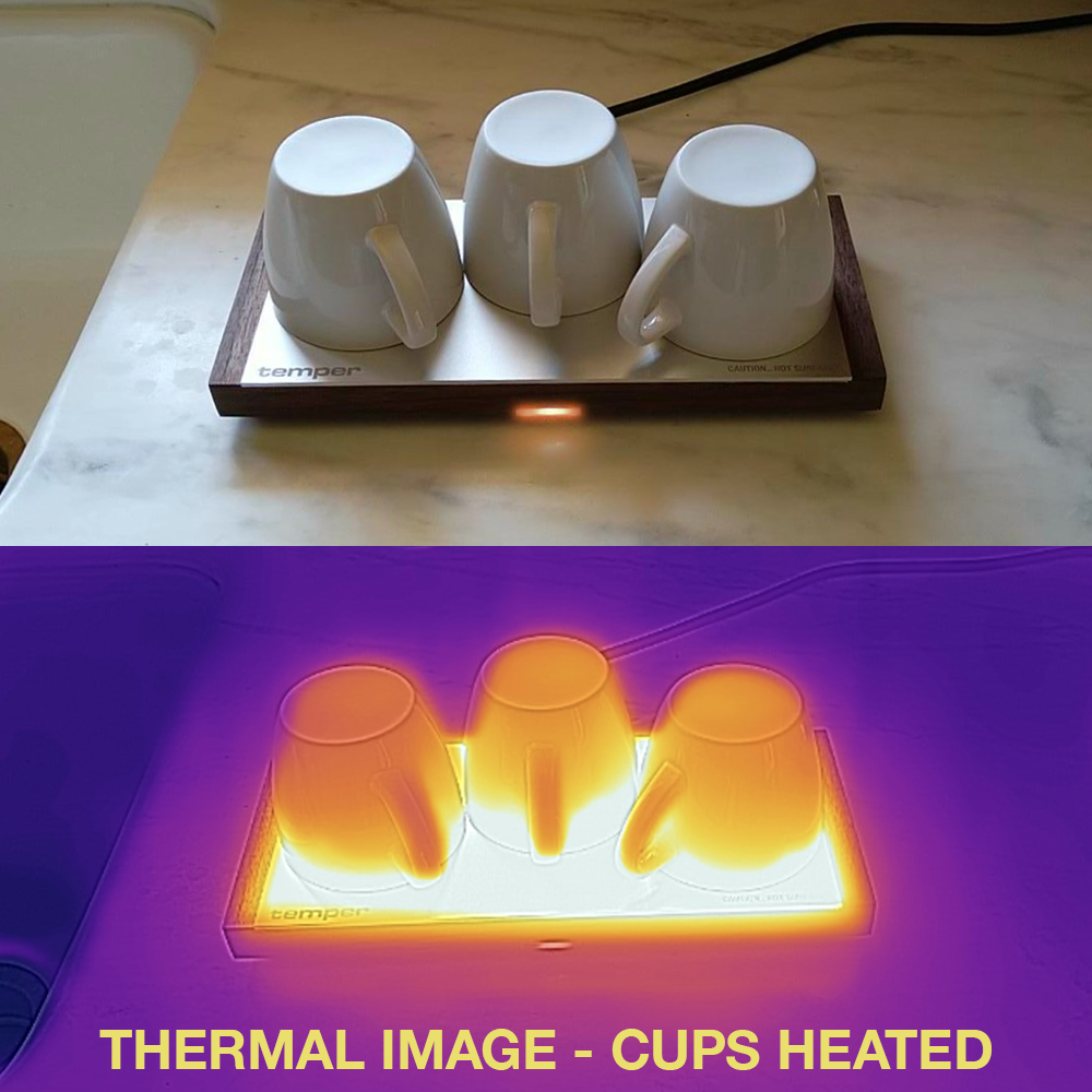 temper Coffee Cup Pre-Heater